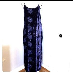Purple Maxi Dress, Size Medium